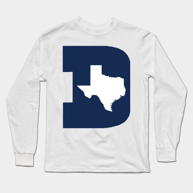 Dallas cowboys old logo Long Sleeve T-Shirt by Nayo Draws